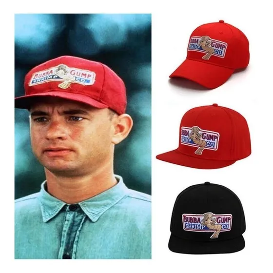 Gorro Jockey Malla Bubba Gump Película Run Forrest Gump
