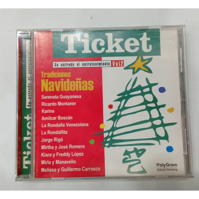 Tradiciones Navideñas. Vol. 2. Cd Org Usado. Qqc. Zz.