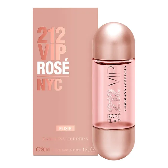 Carolina Herrera 212 Vip Rosé Elixir Edp 0.03l para mujer