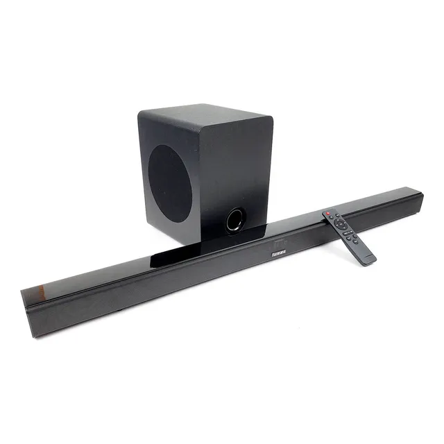 Barra Sonido Microsonic Bssw 4001 Subwoofer 80w Dimm Color Negro