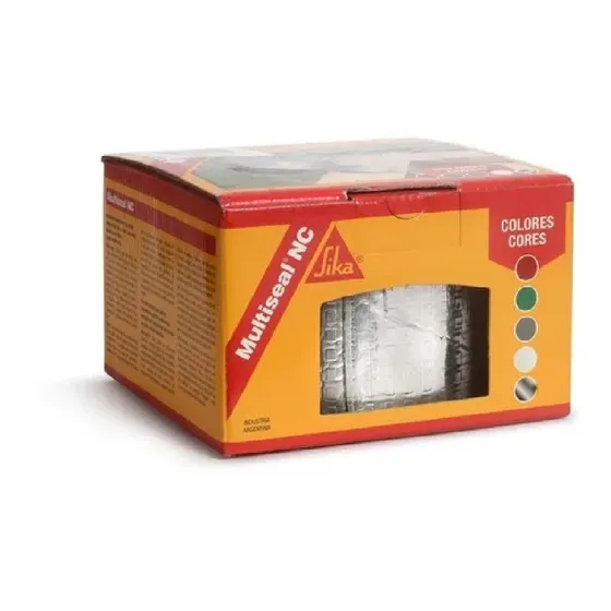 Membrana Autoadhesiva Sika Aluminio 10 Cm X 10 Mts K37
