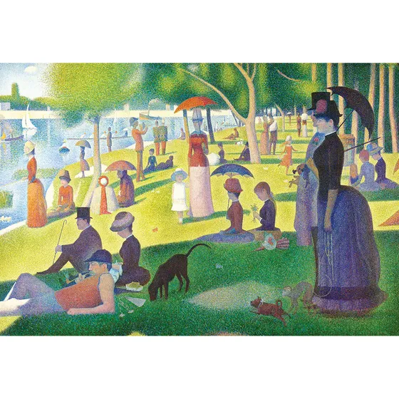 Una Tarde Domingo Isla Grand Jatte George Seurat Rompecabeza