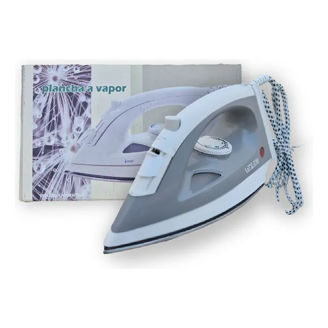 Plancha A Vapor Y Seca B/aluminio C/control De Temp. Weilen