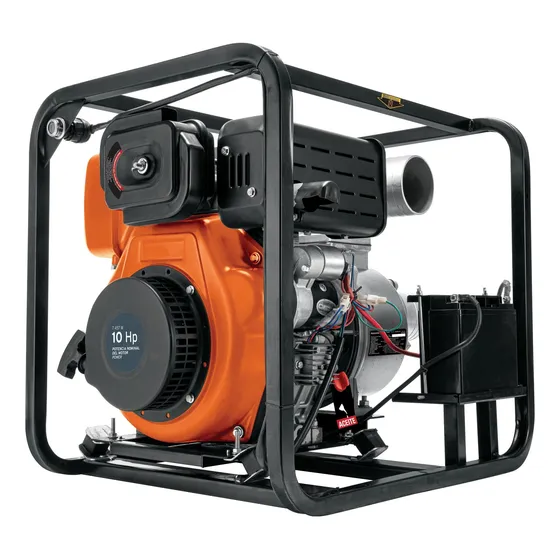 Bomba De Agua Riego A Nafta 9hp 4'' 1500l/min Truper Motb-4