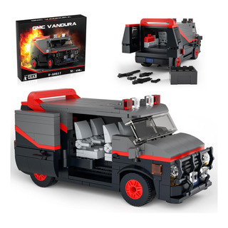 Kit De Bloques De Construcción Tweandar The A Team Van, 1983 Kit De Bloques De Construcción Tweandar The A Team Van, 1983