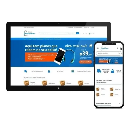Loja Virtual Completa Responsiva 2020 + Instalação Inclusa