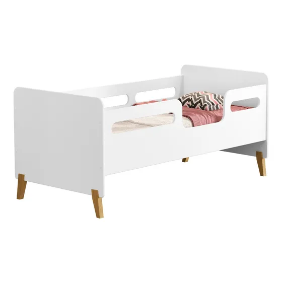Berço Cama Cecília / Mini Cama Infantil Com Proteção Lateral