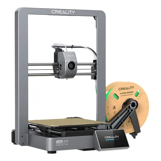 Impresora 3D Creality V3 color gris con tecnología de impresión FDM
