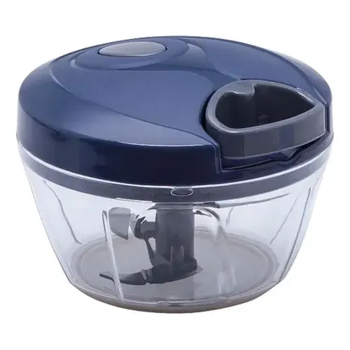 Triturador Manual 500ml Processador De Alimentos Cozinha Cores Sortidas