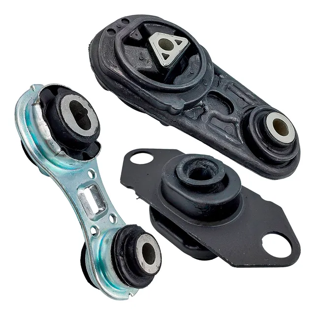 Kit 3 Coxim Motor Cambio Megane Scenic 2.0 16v 2007 A 2013