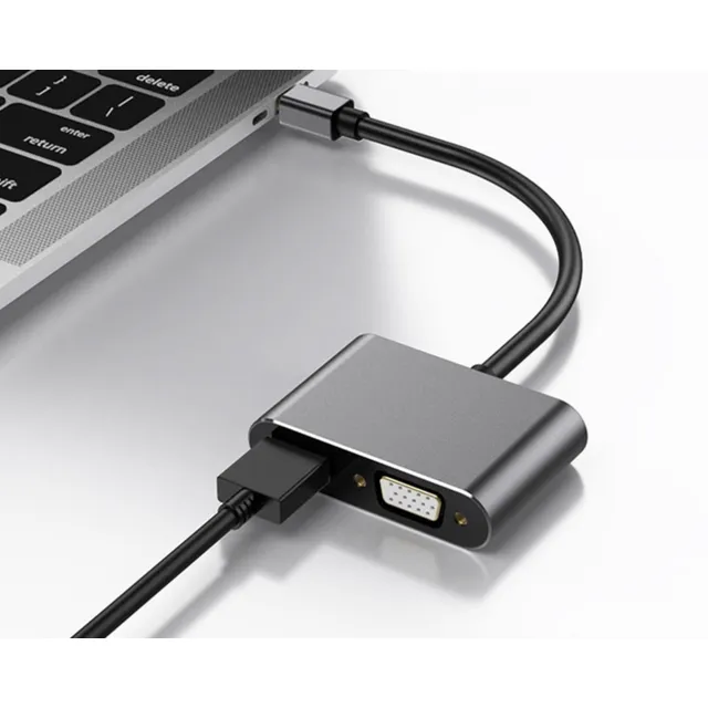Mini Dp Thunderbolt 4k Hdmi Vga Adaptador Macbook 4k! 