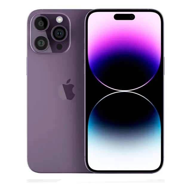 Apple Iphone 14 Pro 1 Tb Morado Reacondicionado Estética De 9 Batería De 80-90% Celular Grado A Esim Morado (Reacondicionado)
