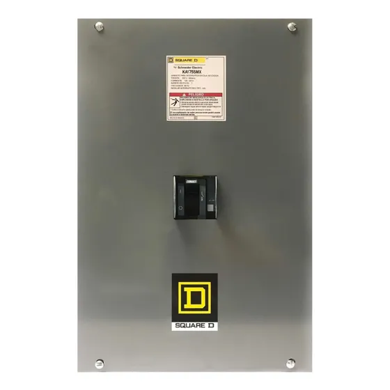 Interruptor Termomagneti 175amp Kal36175 Square D C/gabinete