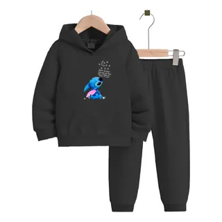Kit Conjunto Infantil Blusa E Calça Flanelado Lilo Sticth Kit Conjunto Infantil Blusa E Calça Flanelado Lilo Sticth