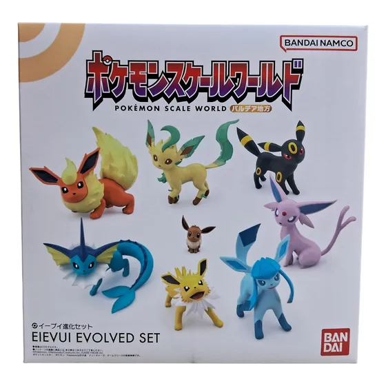 Pokémon Scale World | Eevee Evolution Set -jp- | Bandai