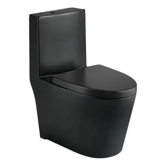Inodoro Castel Mod. Gea, Negro