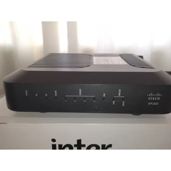 Modem Router Cisco  Coaxial Inter Dpc3825