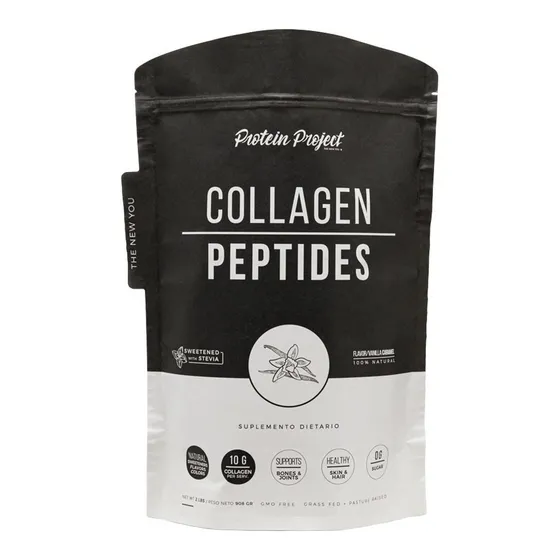 Collagen Peptides Protein Project 908 Gr Colageno Sabor Vainilla