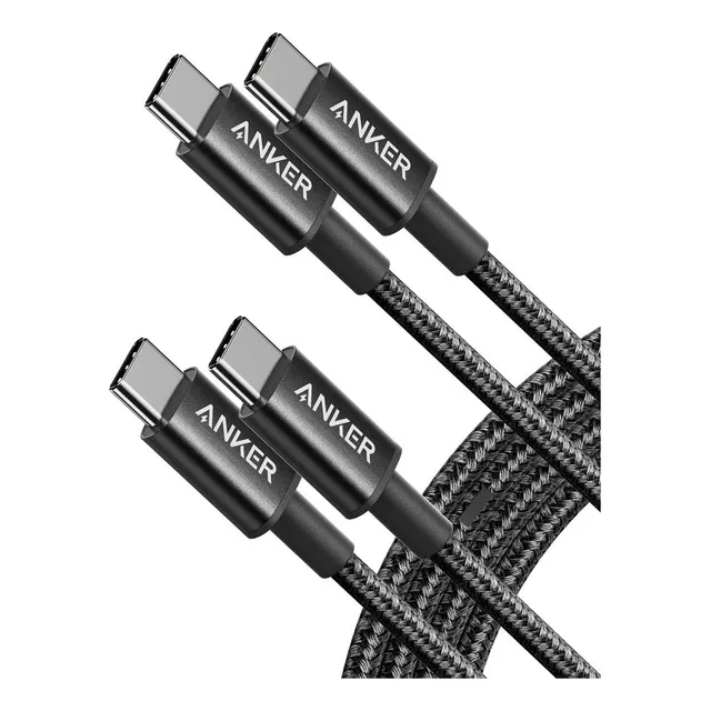 Cable Anker Usb-c 60w 2m Para iPhone 16/ Pro/ Max/ Plus 2pc