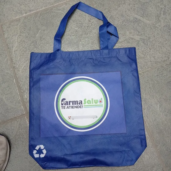 Bolso Eco Impresos X Sublimacion Full Color 40x50 Cms Aaa