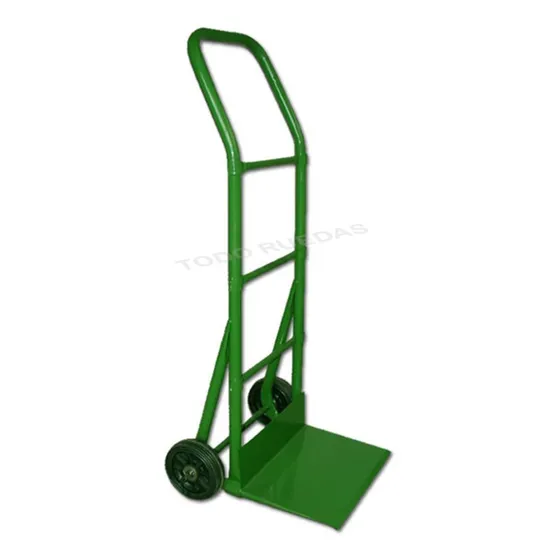 Zorra Carro Reforzado Ropal 200 kg con Rueda Maciza - Capacidad de Carga Pesada, Diseño Robusto y Duradero, Ideal para Transporte en Construcción, Logística y Almacenes, Fácil de Usar y Resistente