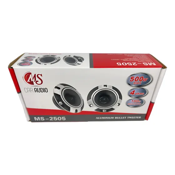 Tweeter Bala Marca Ms Audio Ref Ms-2505 500watts