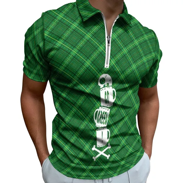 Polo Algodon Para Hombre Manga Corta Larga Estilo Casual