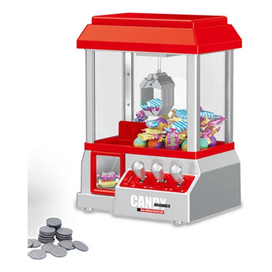 Juguete Claw Hine Para Recoger Caramelos Y Dispensador De Pr