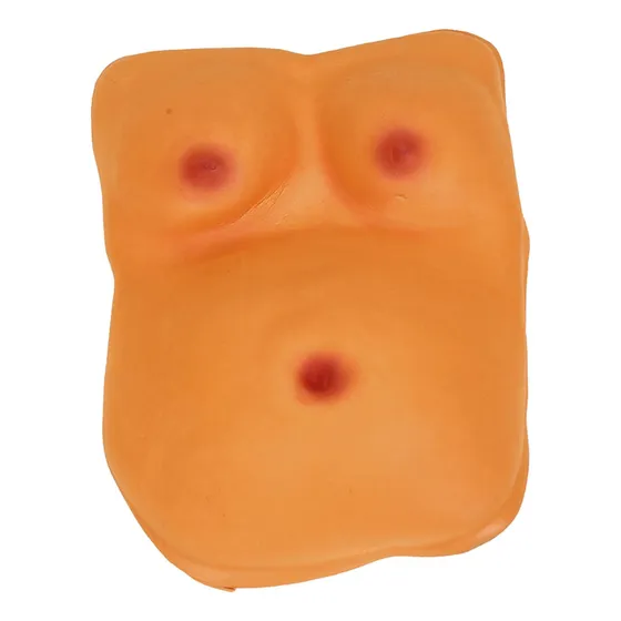 Halloween Barriga Porco Traje Acessórios Seios Falsos