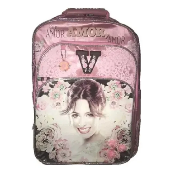 Cresko Mochila Escolar Espalda Violetta Vl342 18 Pulgadas