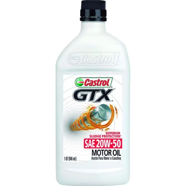 Aceite Mineral Castrol Gtx 20w50 - 1 Litro P/ Motores 4t