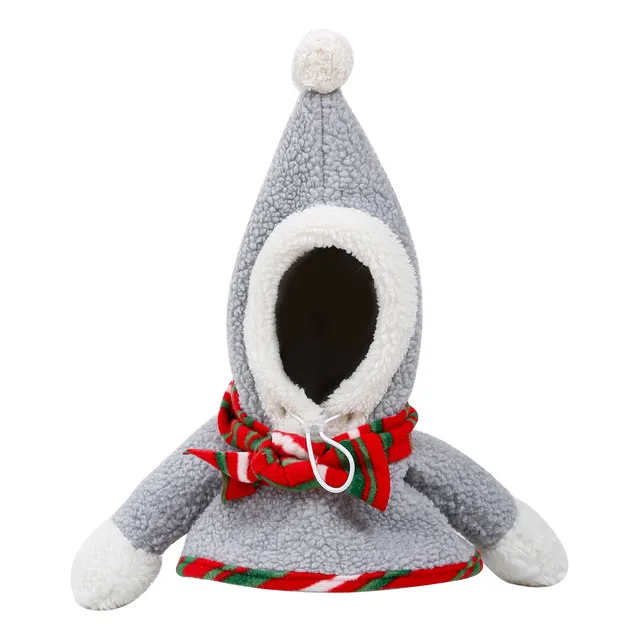 Regalo De Cosplay Y Poncho De Invierno Para Perros Pequeños