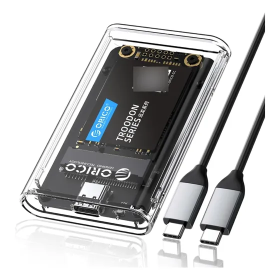 Disco Solido Externo 500gb Msata Con Case Orico Usb 3.2