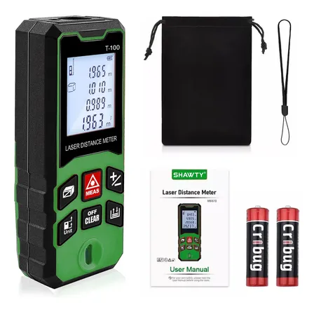 Shawty Telêmetro Medidor A Laser Digital Profissional 100m