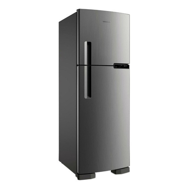 Geladeira Brastemp Frost Free Duplex Brm44hk 375 Litros Com Comparti Cor Inox 220v Geladeira Brastemp Frost Free Duplex Brm44hk 375 Litros Com Comparti Cor Inox 220v