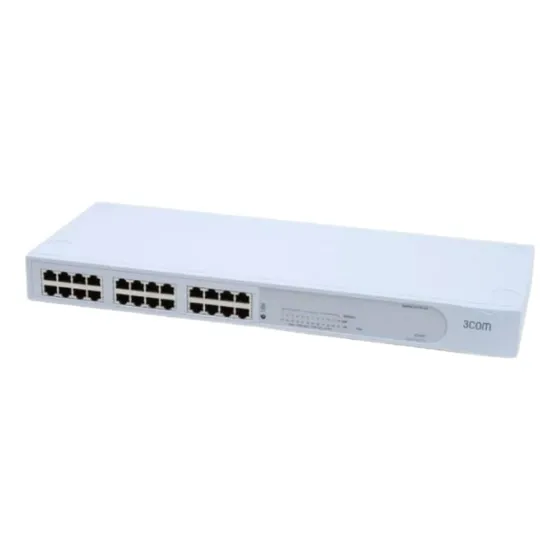 Swich 24 Puertos 10-100-1000 Gigabit 3com