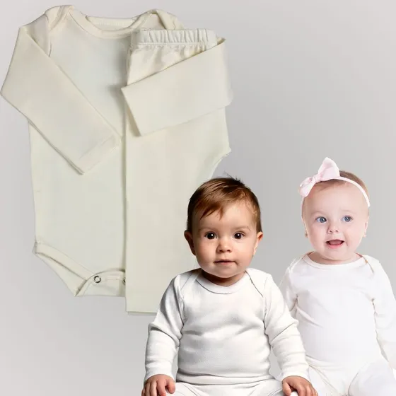 Conjunto Térmico Comfort Peluciado Bebê Quentinho Inverno