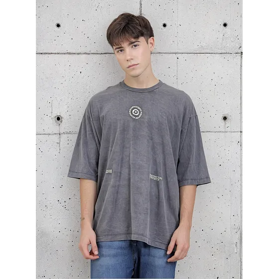 Remera The Rock Moom Oversize Silent Echoes Unisex