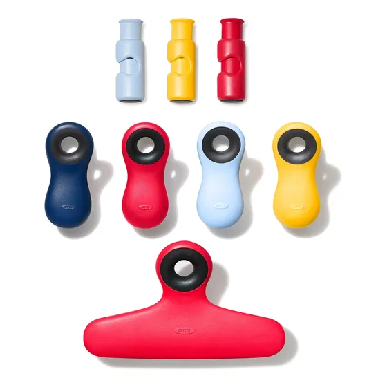 Oxo Good Grips Collection Clip Para Bolsa, Juego De 8 Piezas