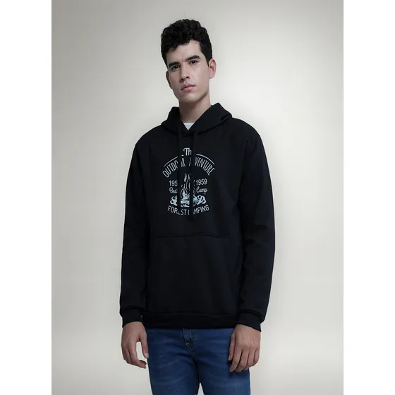 Buzo Para Hombre Marca Ostu Color Negro En Poliéster #6006