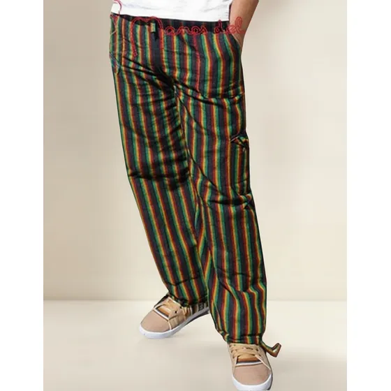 Pantalones Rastas Anchos Hippies Deportivos Largos Unisex