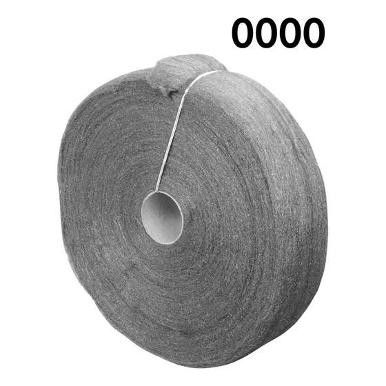 Rollo Carrete Lana De Acero Grado Super Fino 0000 Pulitura