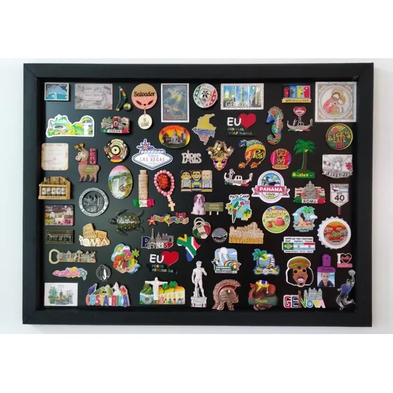 Cuadro  Porta Imanes , Panel  Organizador De  Pared  80 X60