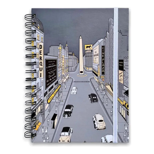 Cuaderno Anillado A5 80 Hojas Rayadas - Regalo - Av Del Sol
