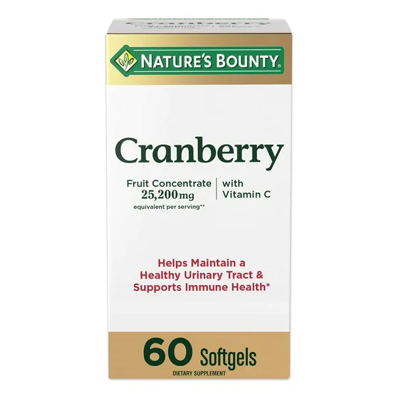 Suplemento Nature's Bounty Cranberry 25.200 Mg 60 Cápsulas G