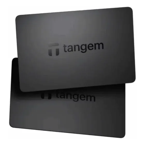 Tangem 2.0 Pack 2 Cards Hardware Wallet Carteira Cripto