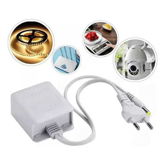 Fonte Original Para Câmera Ip Speed Dome - 12v-2a