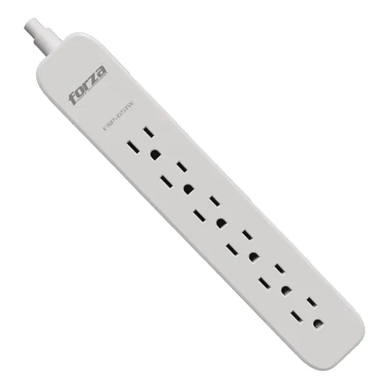 Protector De Sobretensión 1625w 120v/240v 6 Tomas