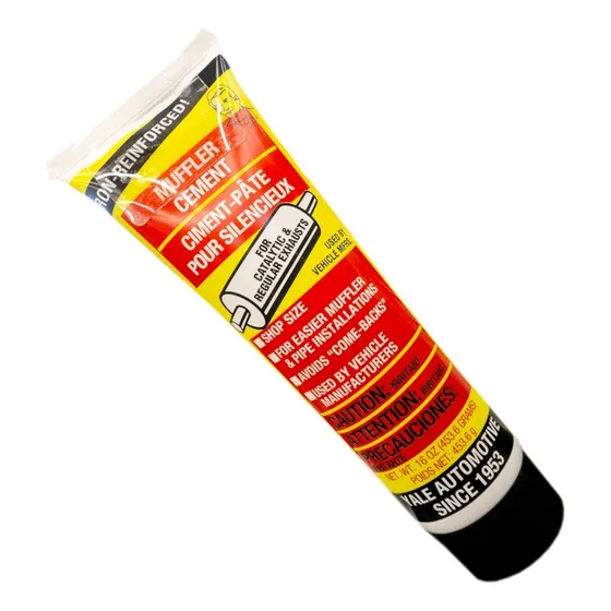 Pegamento De Escape Mofle Y Catalizador Soldadura En Frio Color Gris