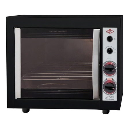 Forno Elétrico Crystal Plus Advanced Black - Layr Forno Elétrico Crystal Plus Advanced Black - Layr